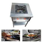 Premium Quality Stainless Steel 24 x 24 Inch Single Burner Range